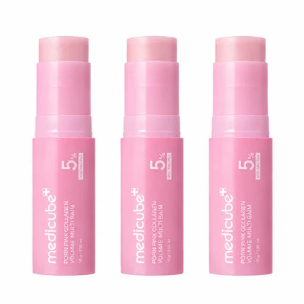 Baume multi-usage volumateur au collagène rose et PDRN